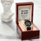 Give the Gift of Timeless Luxury:  Men's Openwork Watch