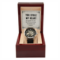 Give the Gift of Timeless Luxury:  Men's Openwork Watch