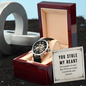 Give the Gift of Timeless Luxury:  Men's Openwork Watch