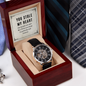 Give the Gift of Timeless Luxury:  Men's Openwork Watch