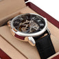 Give the Gift of Timeless Luxury:  Men's Openwork Watch
