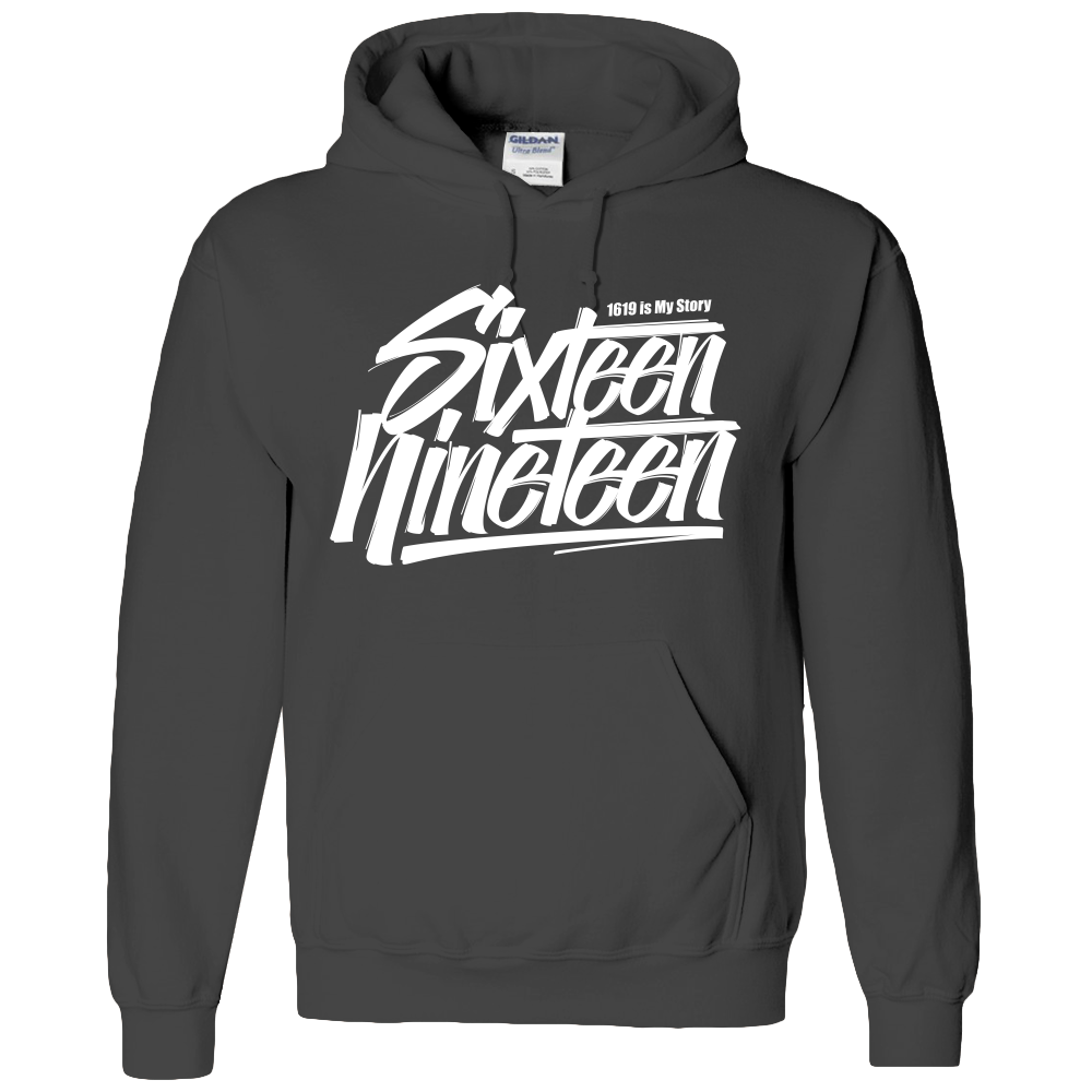 SIXTEEN NINETEEN,1619,BLACK LIVES MATTER ADULT HOODIE