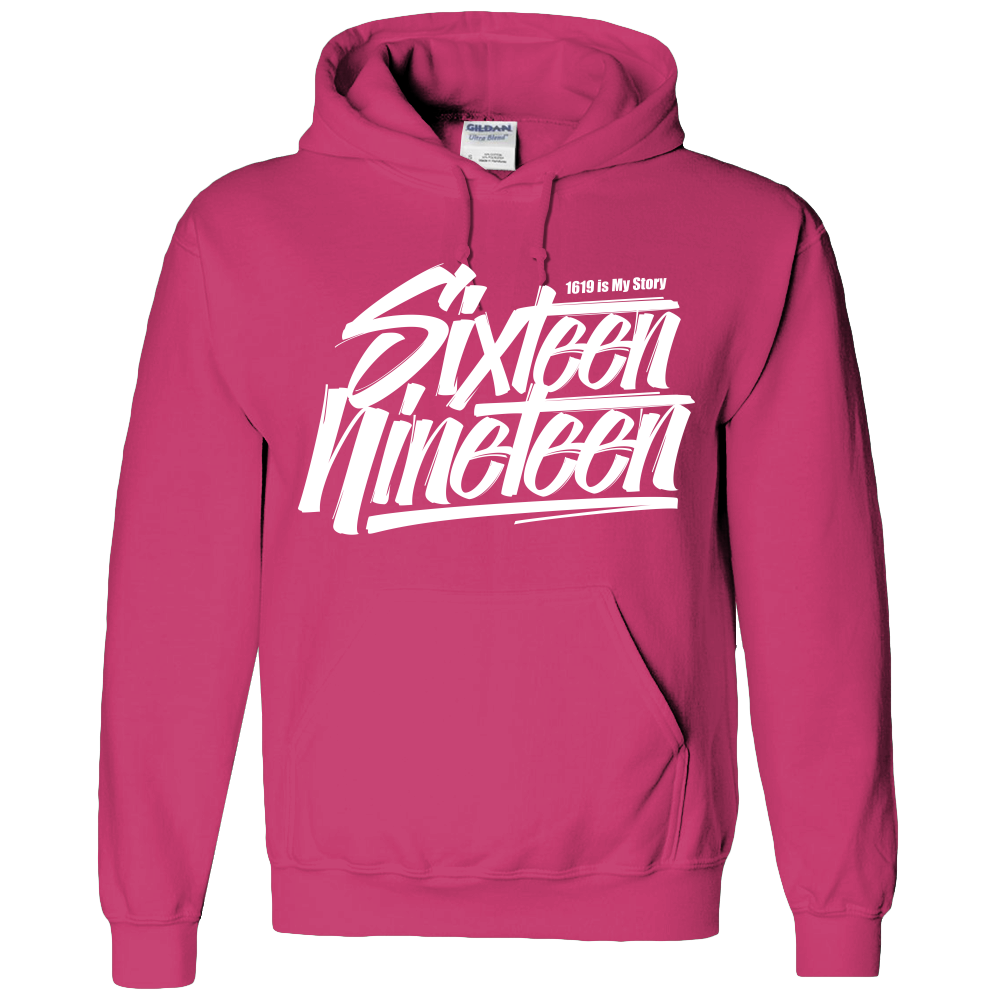 SIXTEEN NINETEEN,1619,BLACK LIVES MATTER ADULT HOODIE