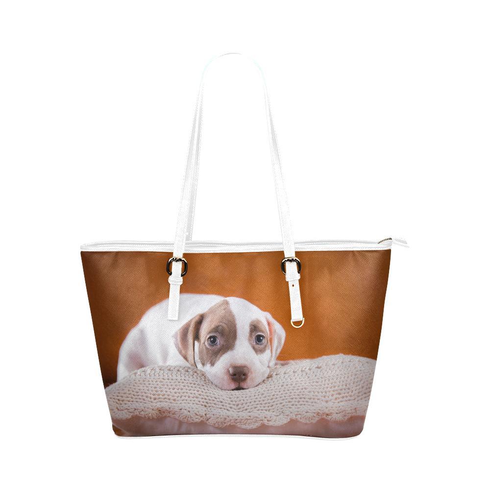 Adorable Pit Bull Tote - Cool Tees and Things
