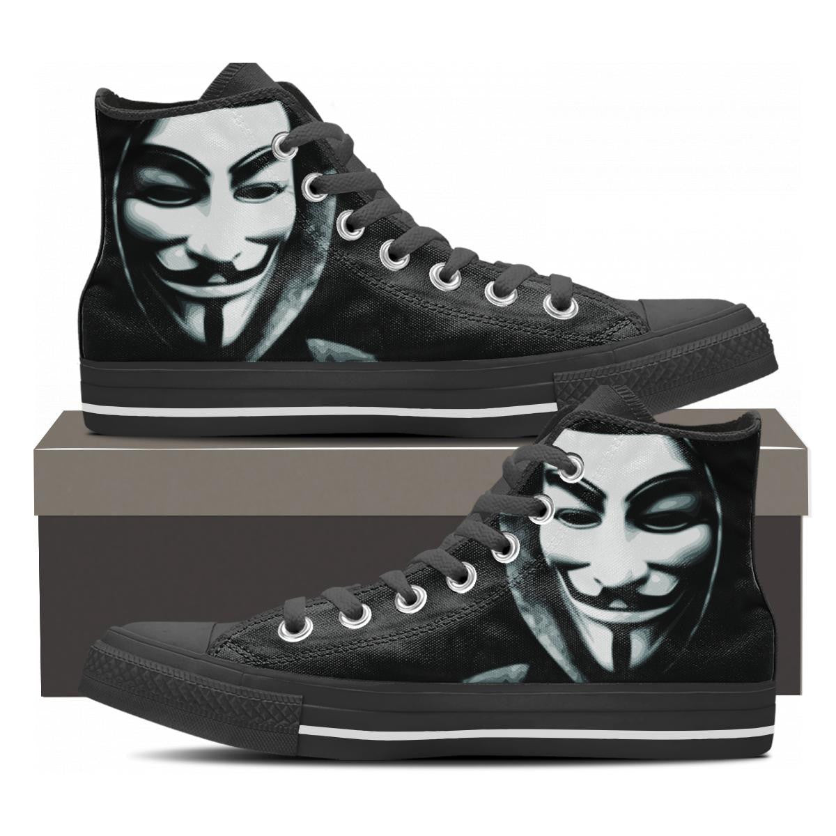 Anonymous High Tops - Cool Tees and Things