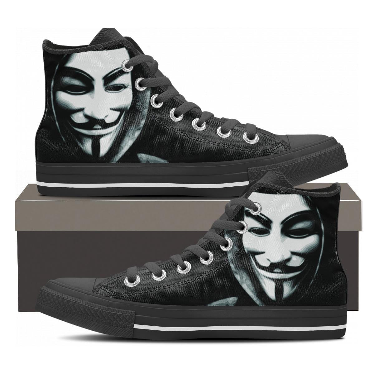 Anonymous High Tops - Cool Tees and Things