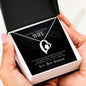 To My Gorgeous Wife- Forever Love Necklace- Cool Tees and Things