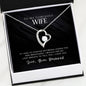 To My Gorgeous Wife- Forever Love Necklace- Cool Tees and Things