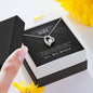 To My Gorgeous Wife- Forever Love Necklace- Cool Tees and Things