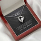 To My Gorgeous Wife- Forever Love Necklace- Cool Tees and Things