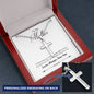 To My Mother From Your Son- Personalized Cross Necklace