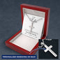 To My Mother From Your Son- Personalized Cross Necklace