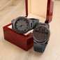 To My King I Love You- Engraved Wood Watch