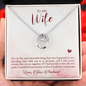 To My Wife- Lucky in Love Necklace