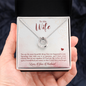 To My Wife- Lucky in Love Necklace