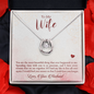 To My Wife- Lucky in Love Necklace