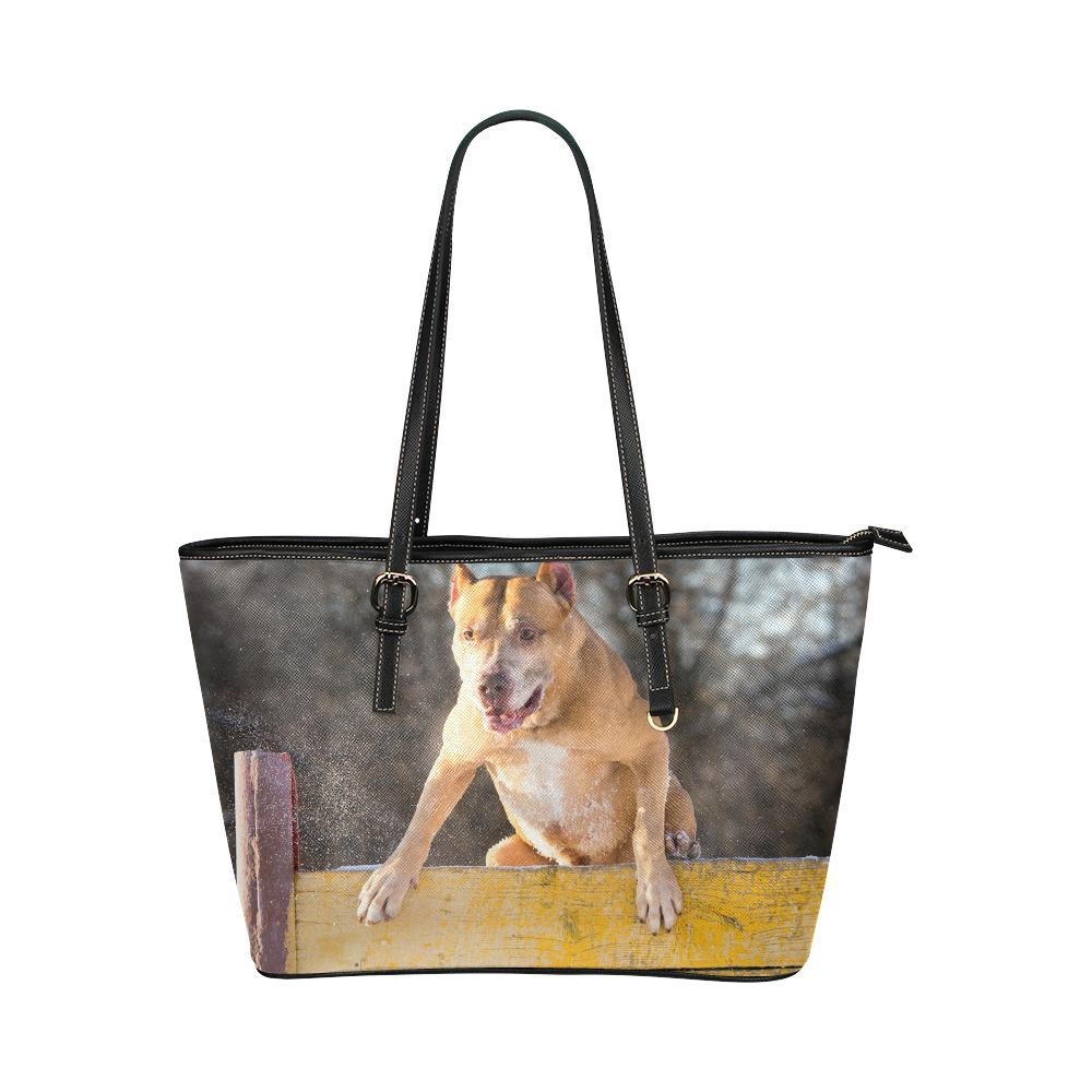 Athletic Pit Bull Tote - Cool Tees and Things