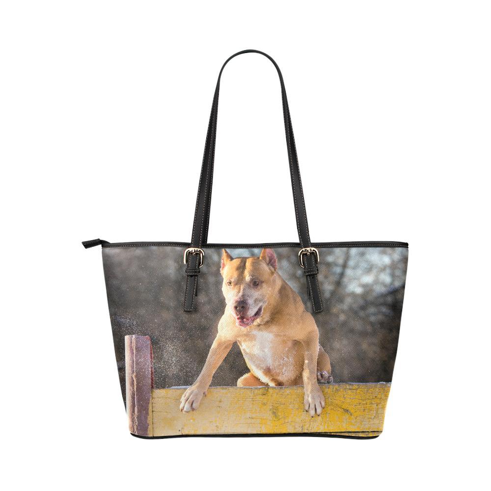 Athletic Pit Bull Tote - Cool Tees and Things