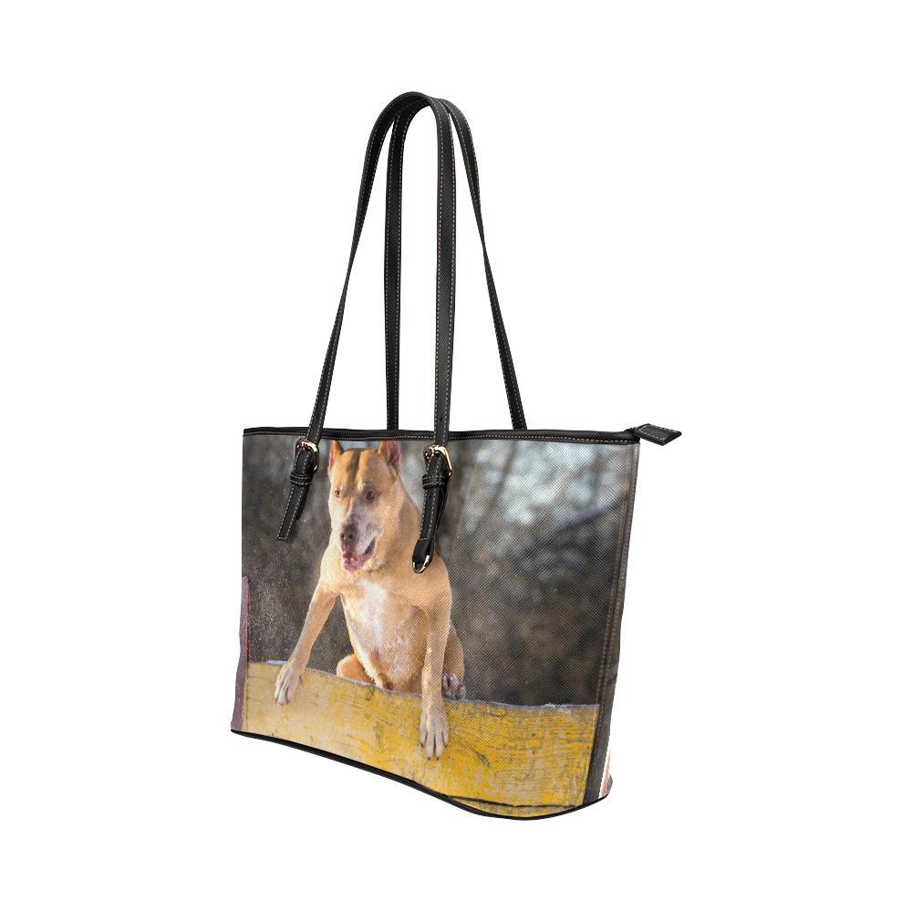 Athletic Pit Bull Tote - Cool Tees and Things