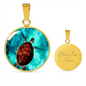 Beautiful Sea Turtle Pendant Jewelry - Cool Tees and Things