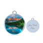 Breathtaking Moraine Lake Pendant and Bangle Jewelry - Cool Tees and Things