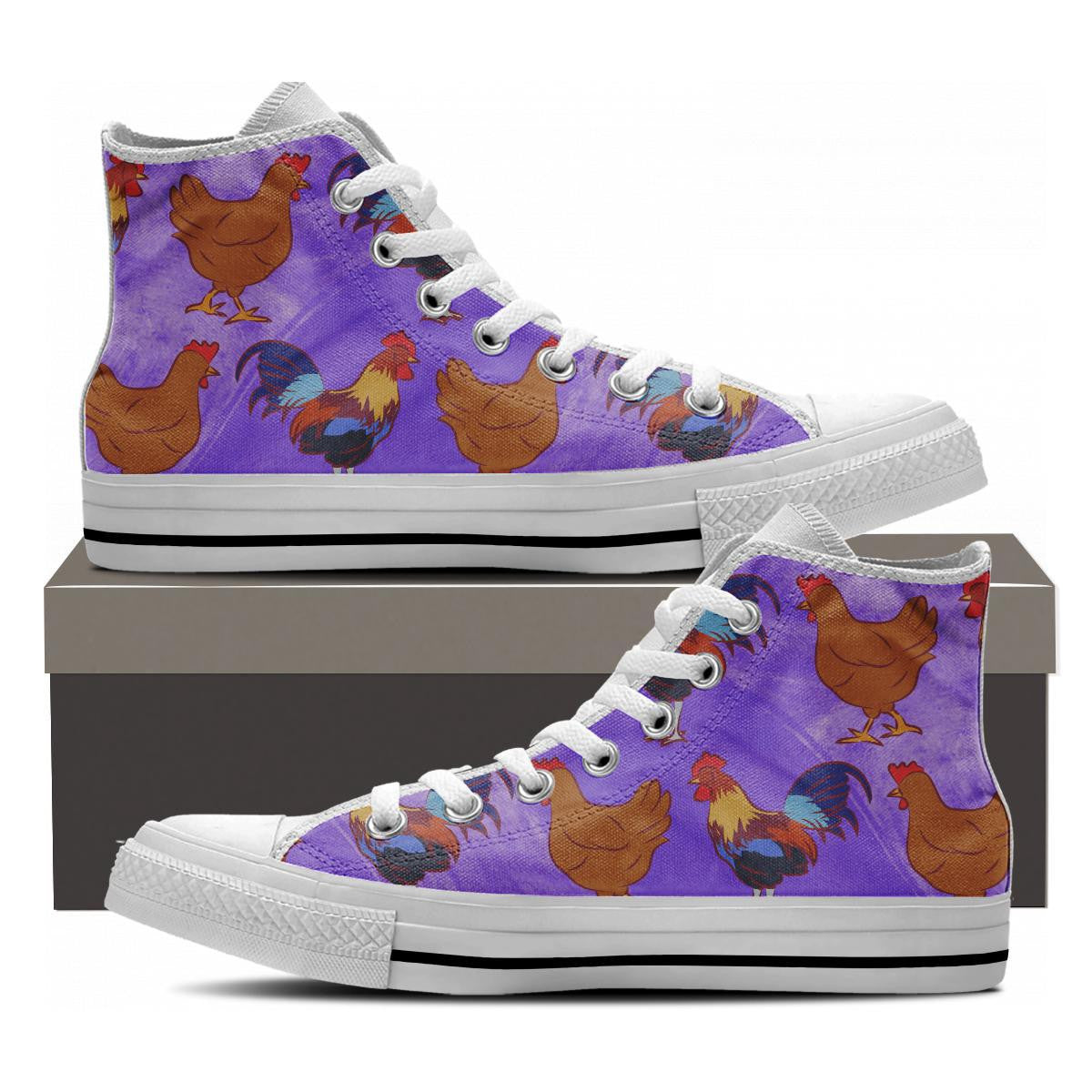 Chicken High Tops - Cool Tees and Things