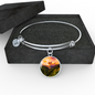 Green Mountain At Sunrise Pendant - Cool Tees and Things