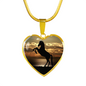 Majestic Sunlit Horse Pendant - Cool Tees and Things