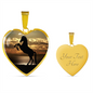 Majestic Sunlit Horse Pendant - Cool Tees and Things