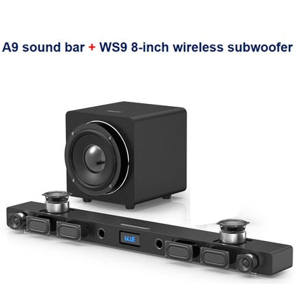 Home Theater Sound: JY AUDIO A9 Bluetooth Soundbar 5.1. Surround Sound