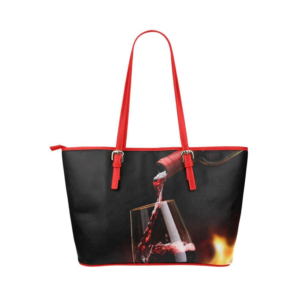 Red Wine Tote - Cool Tees and Things