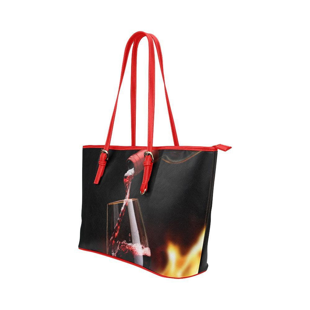 Red Wine Tote - Cool Tees and Things