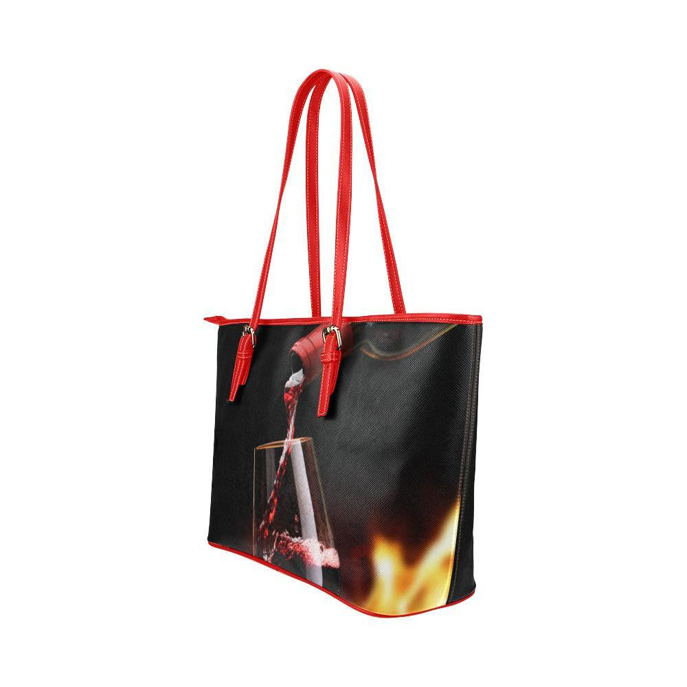 Red Wine Tote - Cool Tees and Things