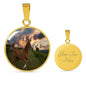 Stunning Thoroughbred Horse Pedant and Bangle Jewelry - Cool Tees and Things
