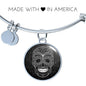 Sugar Skull Bangle - Cool Tees and Things