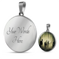 Wild Horses In The Mist Pendant - Cool Tees and Things