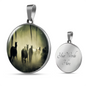 Wild Horses In The Mist Pendant - Cool Tees and Things