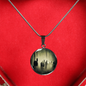 Wild Horses In The Mist Pendant - Cool Tees and Things
