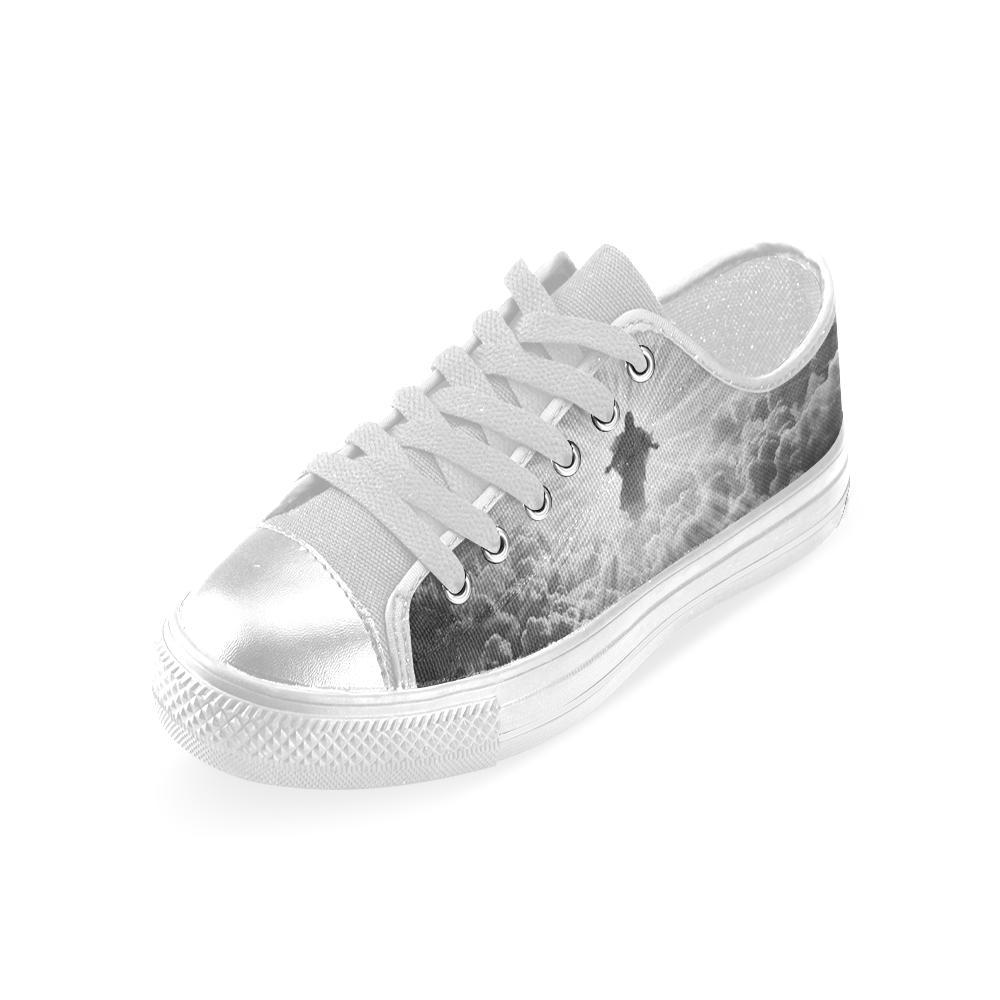 Womens Jesus is Coming Limited Edition Grayscale Sneakers - Cool Tees and Things